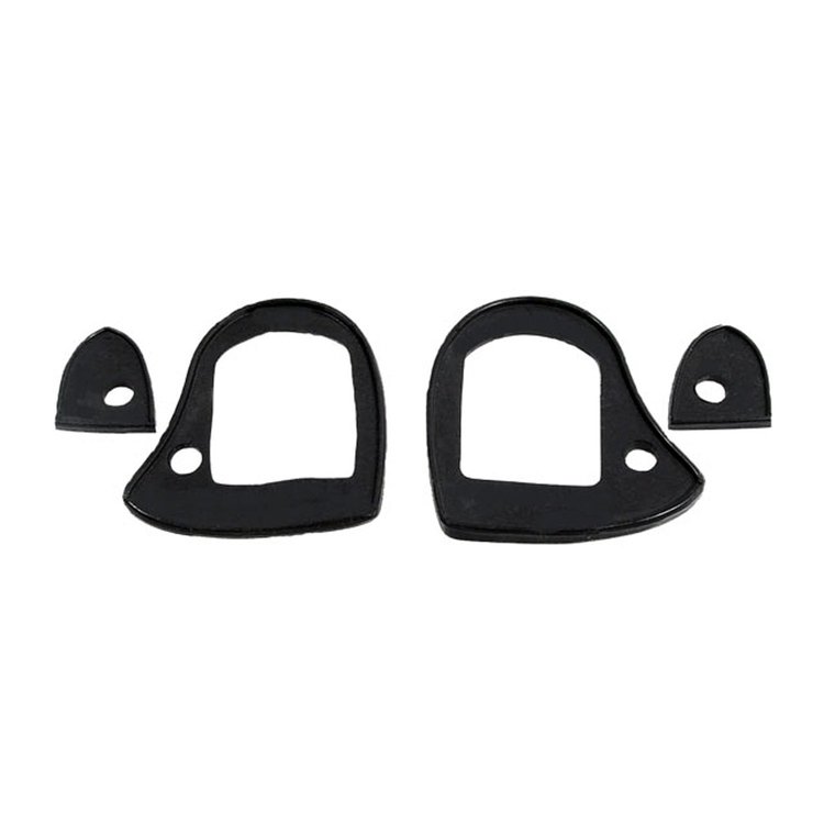 MP 1051-A Door Handle Pads, 2-3/8 in. Long & 1-1/8 in. Long, Set R&L