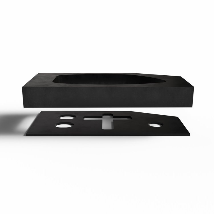 HOOD LATCH SEAL AND BACKE