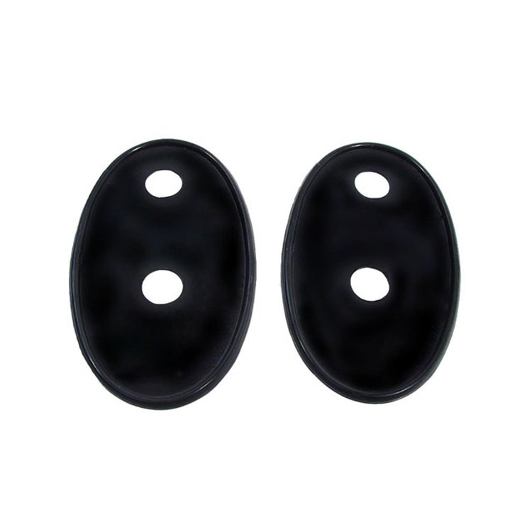 MP 1304-A Tail-Light Stand Bases, With Beaded Edge