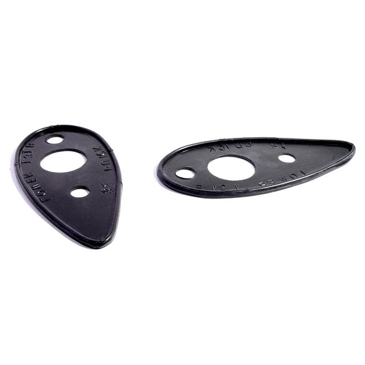 MP 131-B Headlight (Lower) Pads, 2-1/4 in. Wide x 4-3/4 in. Long, Pair