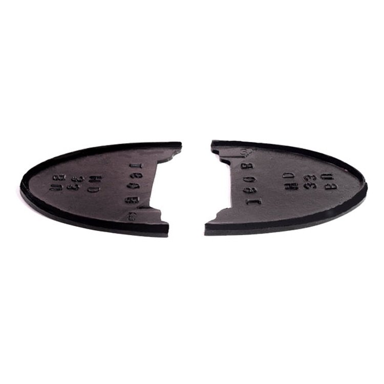MP 160-B Headlight Body Pads, 2-3/4 in. Wide x 2-3/4 in. Long, Pair