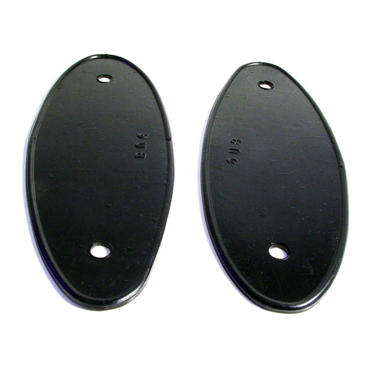 MP 337-A Headlight Pads, 3 in. Wide x 8-1/8 in. Long, Pair