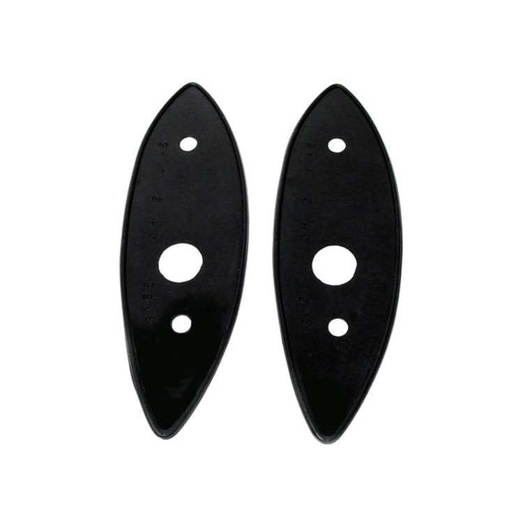 MP 350-B Headlight Pads, 3-1/8 in. Wide x 9-3/4 in. Long, Pair