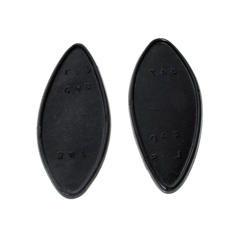 MP 386 Headlight Bar Pads, 2-3/8 in. Wide x 4-1/8 in. Long, Pair