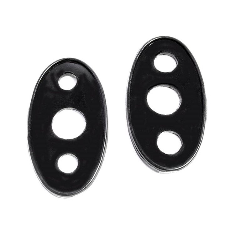 MP 477 Door Handle Pads, 2-5/8 in. Wide x 1-1/2 in. Long, Pair