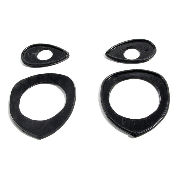 MP 484-D Door Handle Pads, 1-7/8 in. Long And 1-3/8 in. Long, Pair R&L