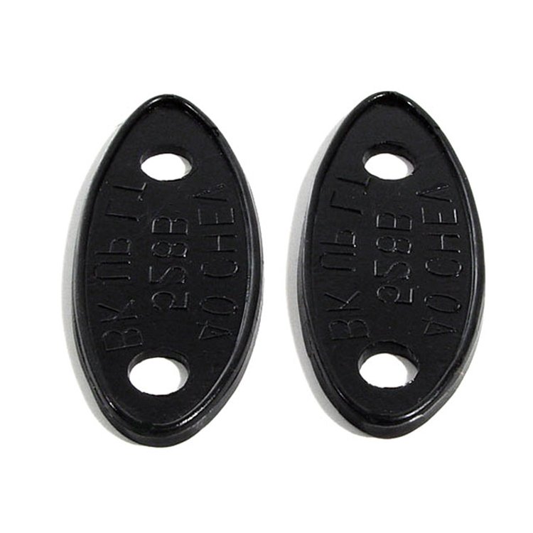 MP 528-B Back-Up Light Pads, 1-1/8 in. Wide x 2-3/4 in. Long, Pair