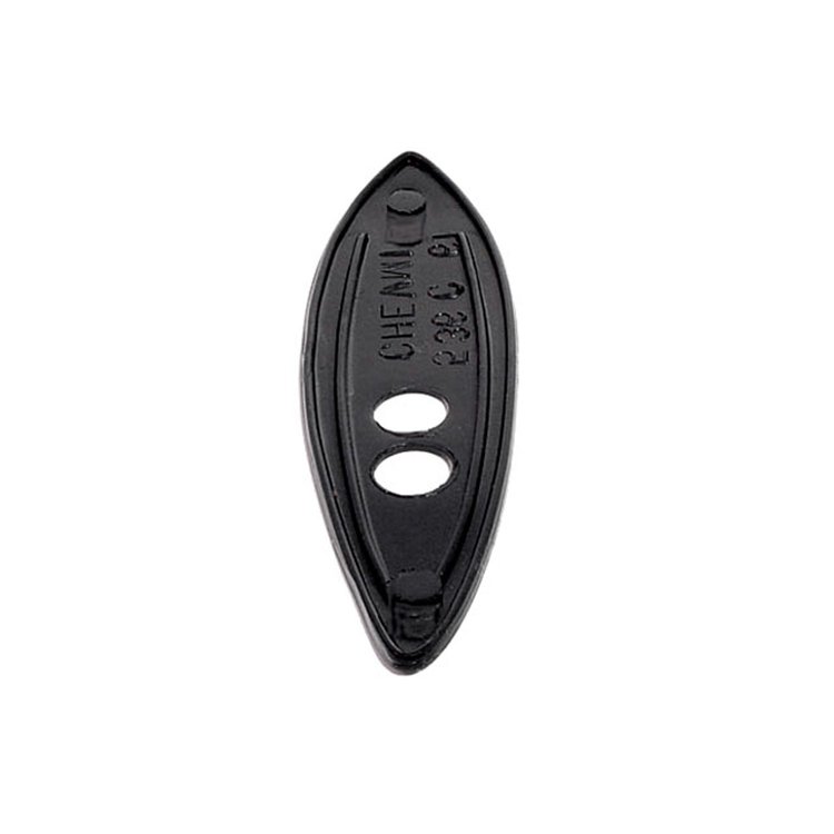 MP 536-C Mirror Base Pad, 1-1/4 In, W x 4-7/8 In, L, Each.
