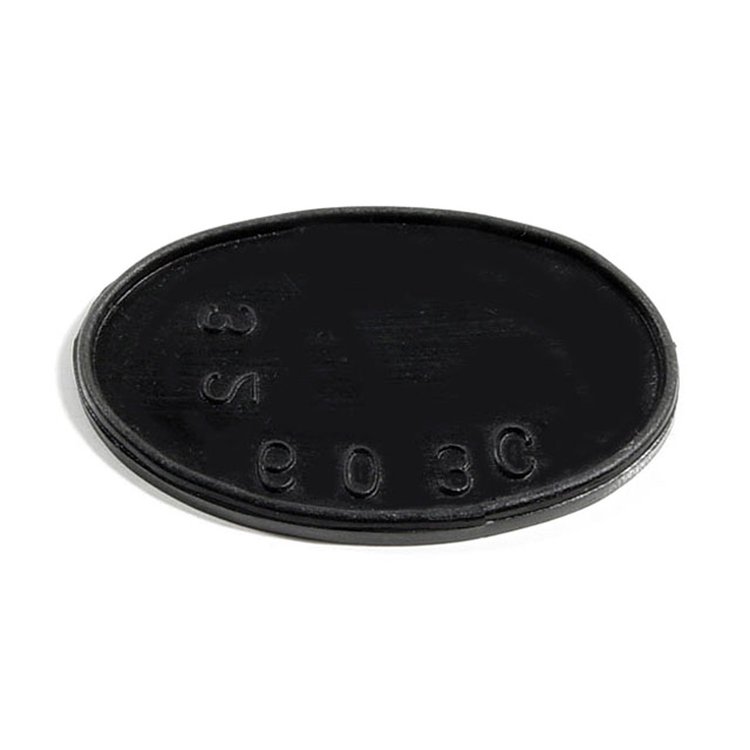 MP 603-C Rumble Seat Handle Pad, 1-1/2 in. Wide x 2-1/4 in. Long, Each