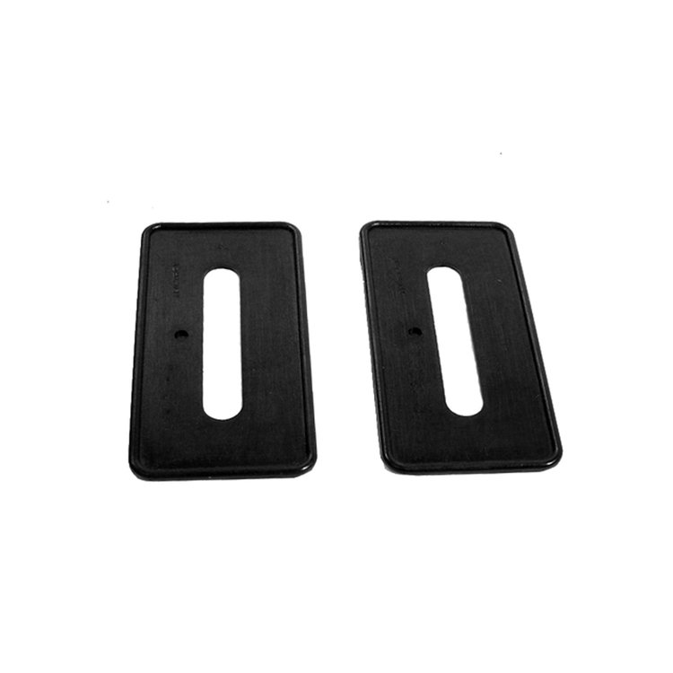 MP 621-BC Windshield Base And Trim Plate, Beaded Pad, 3 in. x 1-7/16 In.