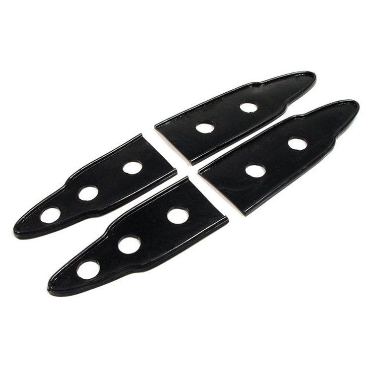 MP 645 Trunk Hinge Pads, 1-1/2 in. Wide x 7-7/8 in. Long, Set Of 4