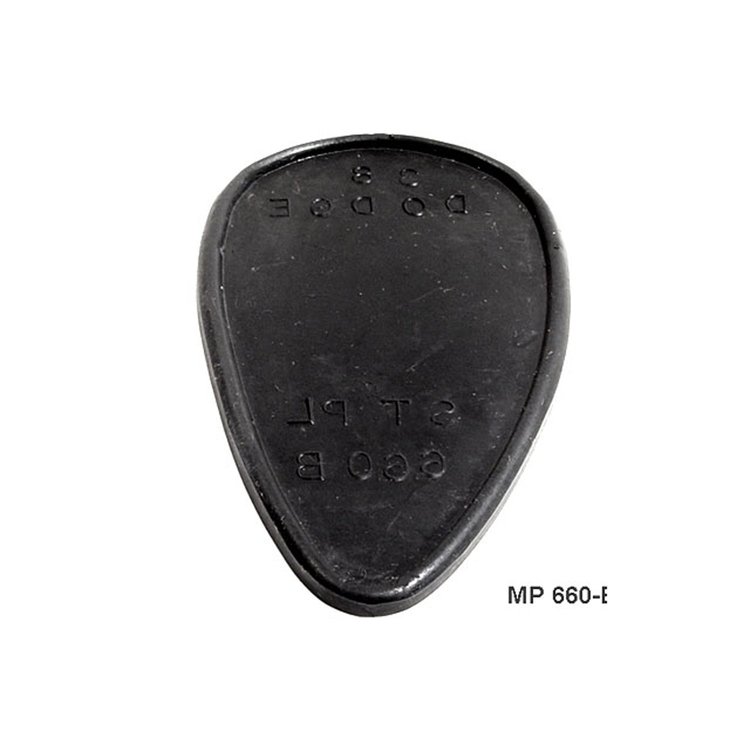 MP 660-B Rumble Seat Step-Plate Pad, 2-1/2 in. Wide x 4-1/2 in. Long