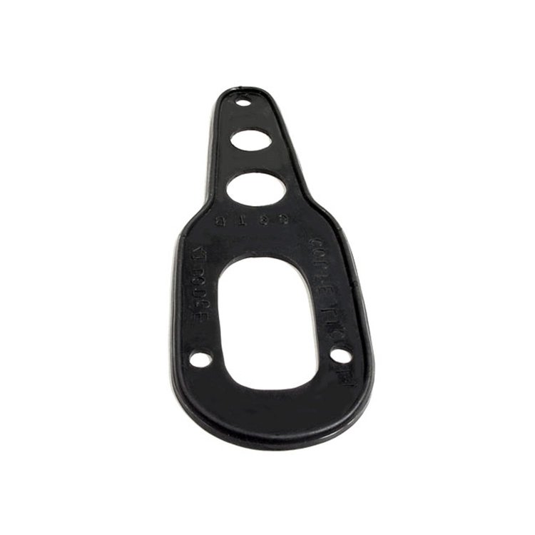 MP 661-B License Light Pad, For Coupe, 2-7/8 in. Wide x 8-1/8 in. Long