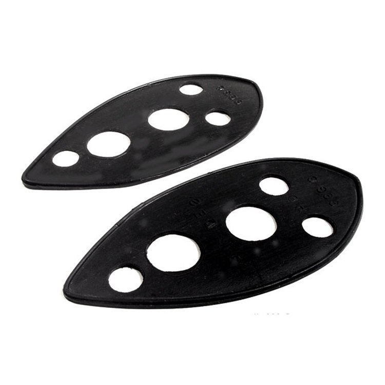 MP 663-G Headlight Pads, 3-1/4 in. Wide x 6-3/4 in. Long, Pair R&L