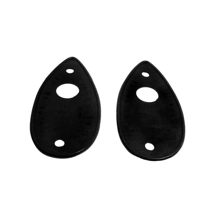 MP 663-J Headlight Base To Fender Pads, 3 in. Wide x 6 in. Long, Pair
