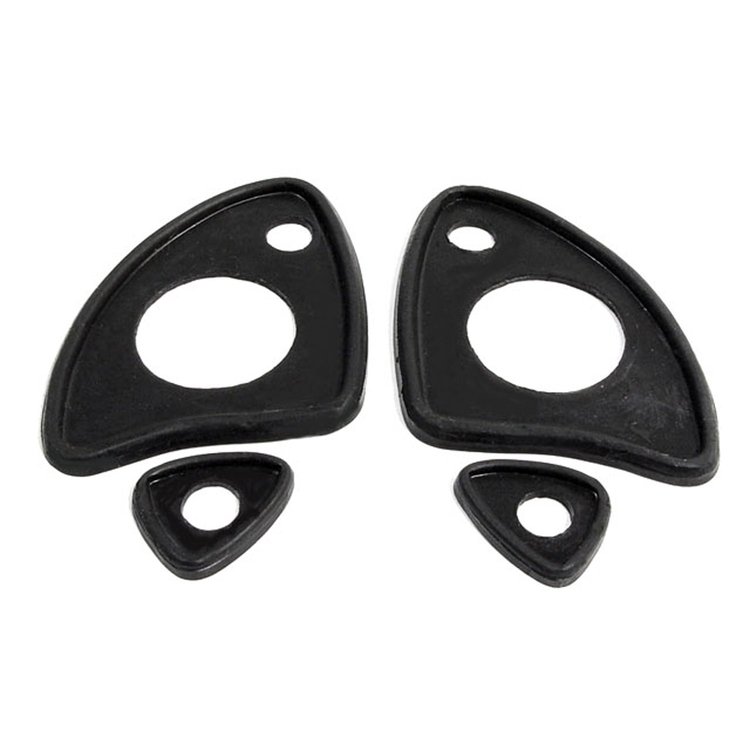 MP 669-A Door Handle Pads, 2-5/8 in. Long & 1 in. Long, Set R&L