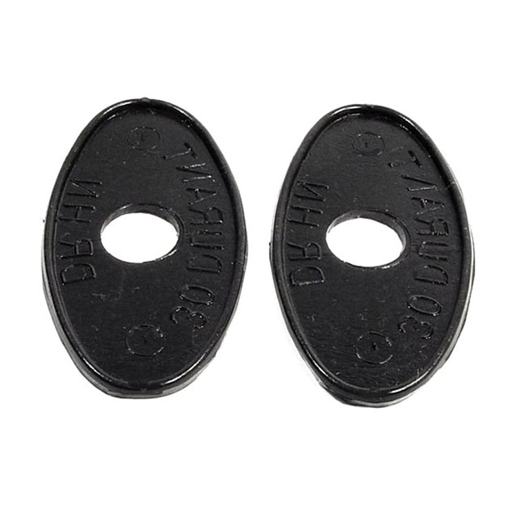 MP 669-B Door Handle Pads, 1-1/4 in. Wide x 2-1/2 in. Long, Pair