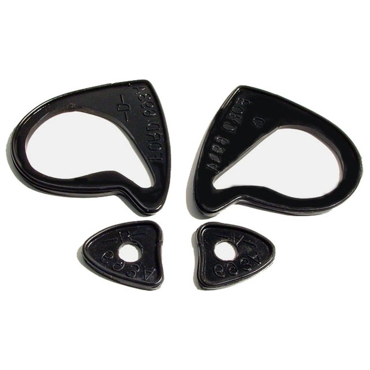 MP 693-A Door Handle Pads, 2-3/4 in. Long & 1-1/4 in. Long, Set