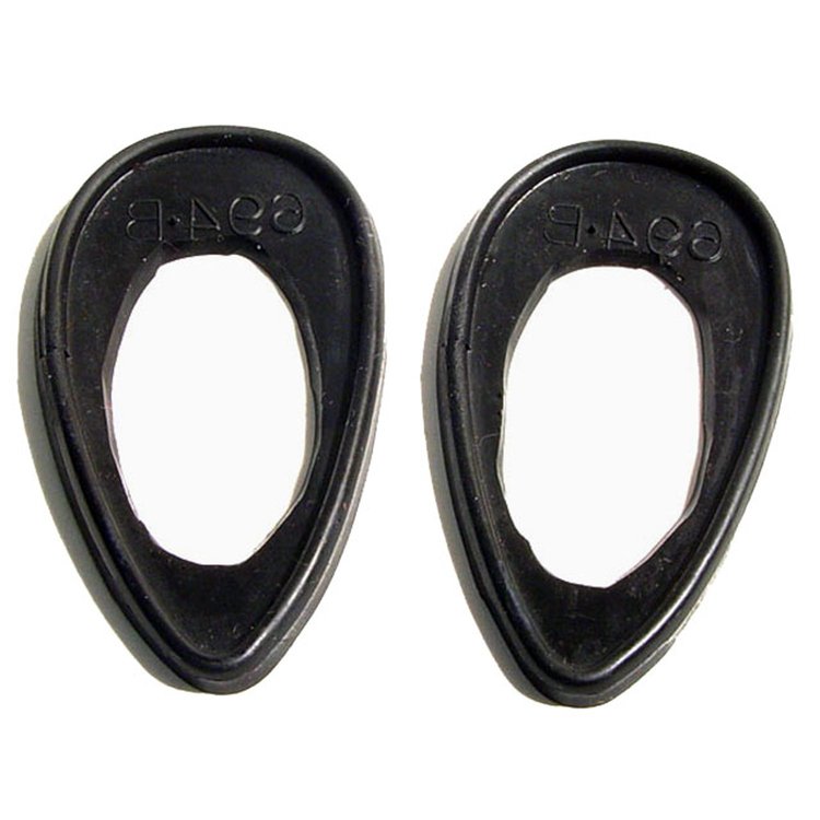 MP 694-B Door Handle Pads, 1-3/8 in. Wide x 2-1/2 in. Long, Pair