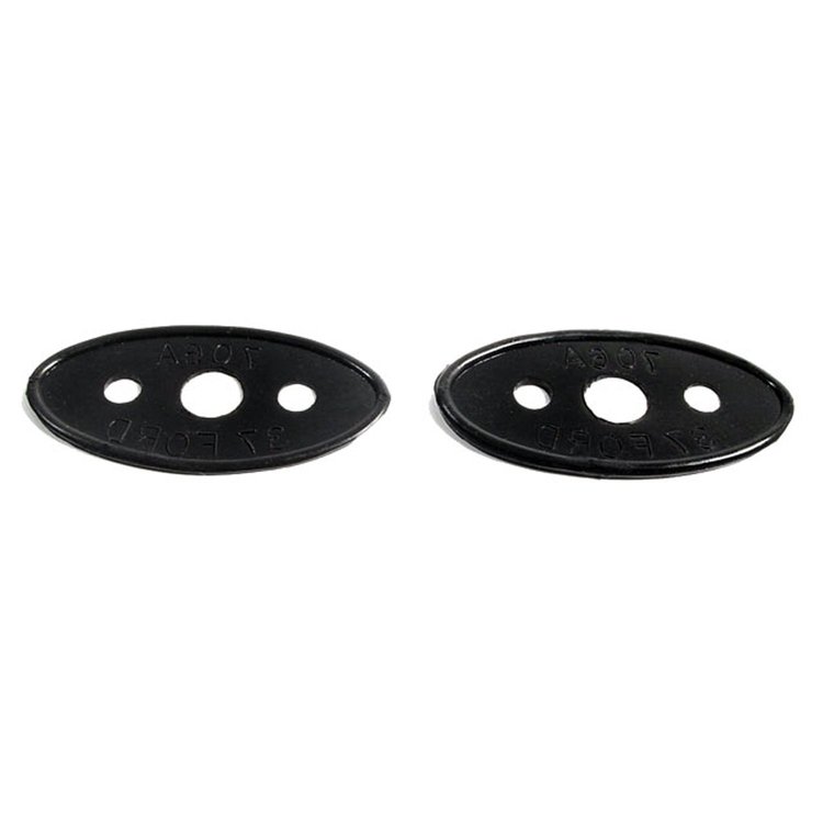 MP 706-A Door Handle Pads, 1-3/8 in. Wide x 2-5/8 in. Long, Pair