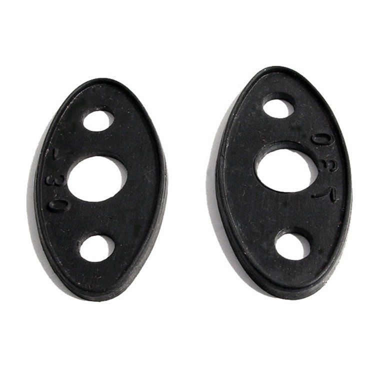 MP 730 Door Handle Pads, 1-3/8 in. Wide x 2-5/8 in. Long, Pair