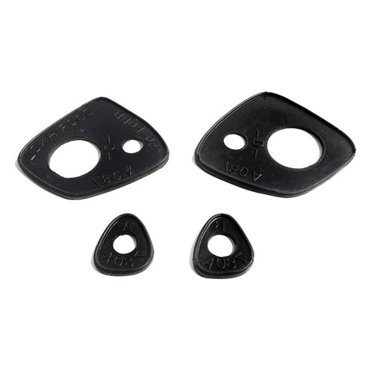 MP 780-A Door Handle Pads, 3-1/8 in. Long & 1-1/4 in. Long, Set R&L