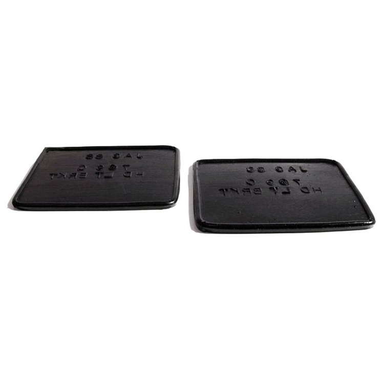 MP 799-Q Headlight Pads, 3 in. Wide x 2-5/8 in. Long, Pair