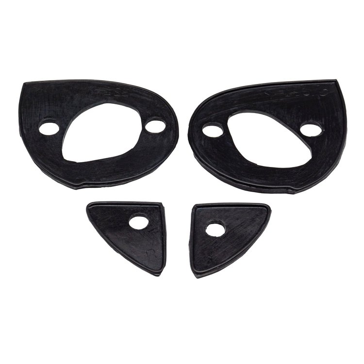 MP 821-Y Door Handle Pads, 3 in. Long & 1-1/2 in. Long, Set R&L