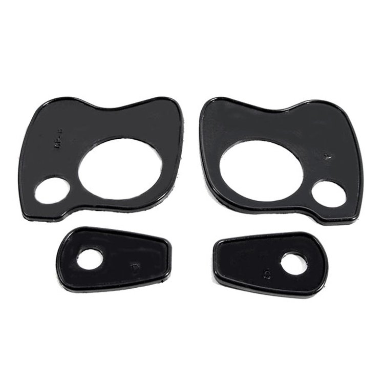 MP 824-L Door Handle Pads, 2-1/2 in. Long & 1-1/2 in. Long, Set R&L