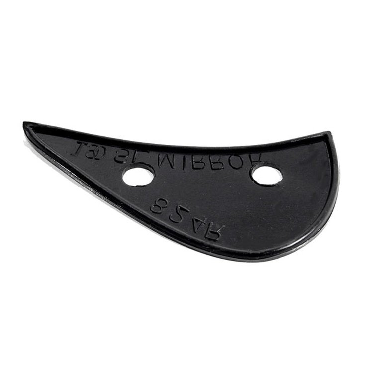 MP 824-R Front Mirror Base Pad, 1-1/2 in. Wide x 3-1/2 in. Long, Each