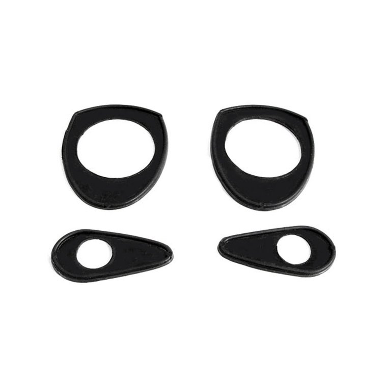MP 826-K Door Handle Pads, 2-1/8 in. Long & 1-3/4 in. Long, Set