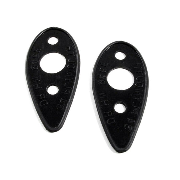 MP 946-E Door Handle Pads, 1-5/8 in. Wide x 3-1/2 in. Long, Pair