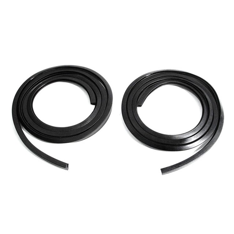 Headlight Bezel Seals. Two pieces Each. measures 39-1/2 In. long X 3/16 In. wide. Pair. HEADLITE BEZEL SEAL 65 PONTIAC GTO PAIR