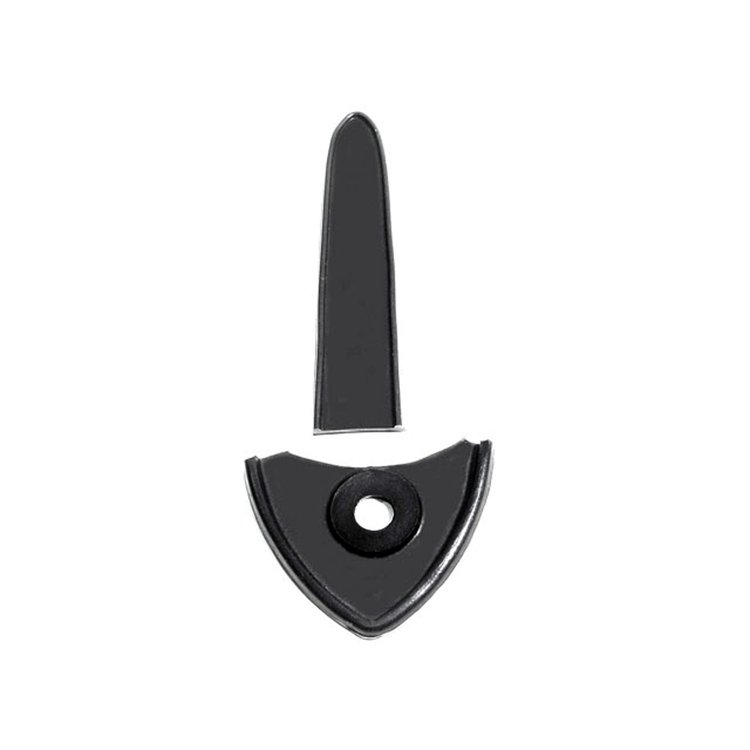 MP 992-FG Hood Ornament Pads, 3-7/8 in. Long & 1-5/8 in. Long, Set