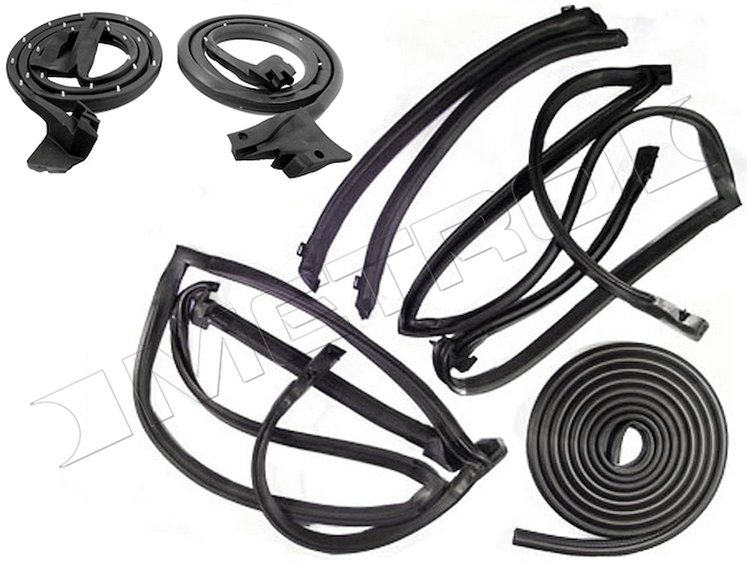 Basic Kit. For models with factory t-top option. Doors LM 16-JR T-Top to Body TP 5020 T-Top Side ELP