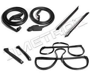 Weatherstrip Basic Kit 1973-77 Chevy Corvette