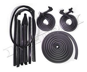 Weatherstrip Basic Kit 1964-65 Buick Skylark/Chevy Malibu/Oldsmobile 442, Cutlass/Pontiac GTO, LeMans, Tempest