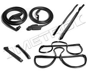 Weatherstrip Basic Kit 1969-72 Chevy Corvette