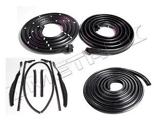 Weatherstrip Basic Kit 1961-62 Buick Invicta, LeSabre/Chevy Impala/Oldsmobile Super 88/Pontiac Bonneville, Catalina