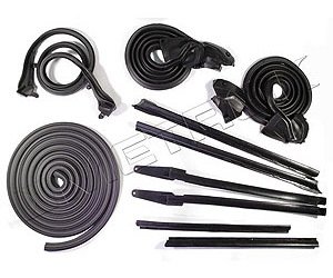 Weatherstrip Basic Kit 1969-70 Buick LeSabre, Wildcat/ Chevy Impala/Oldsmobile Delta 88/Pontiac Bonneville, Catalina