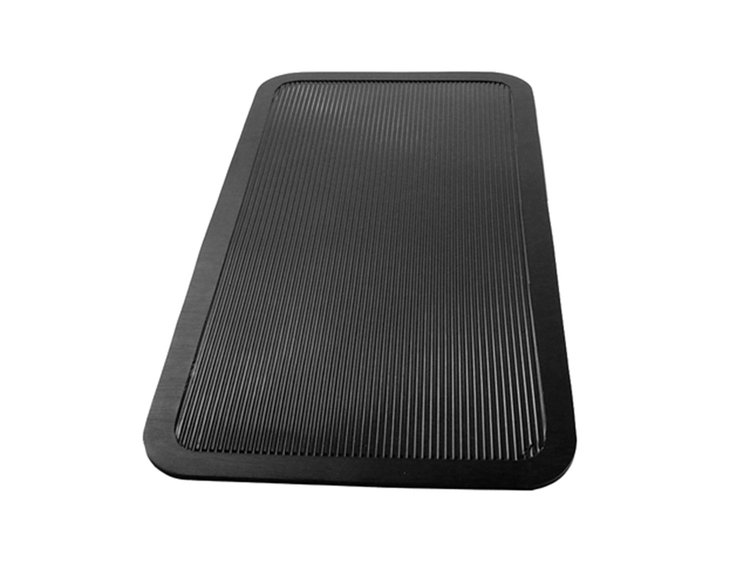 RM 15 Heel Pad, High Quality Reproduction, Black, 7 in. x 14 In.