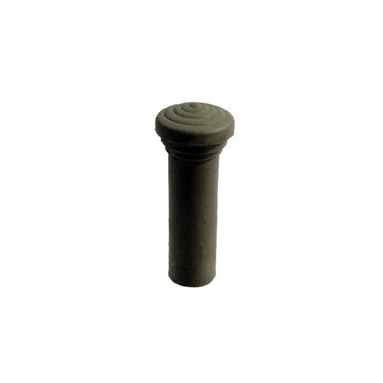 RP 304-F Door Lock Knob, Made Of Fawn Colored Rubber, Self-Threading