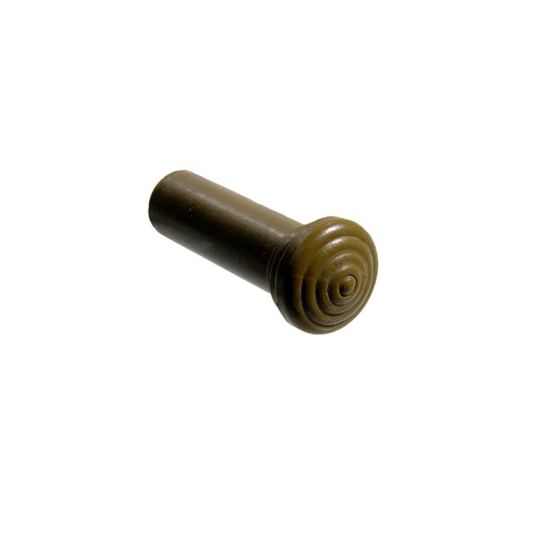 RP 304-G Door Lock Knob, Made Of Olive Green Rubber, Self-Threading