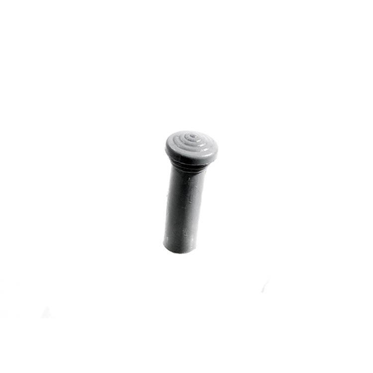 RP 304-J Door Lock Knob, Made Of Silver Rubber, Self-Threading