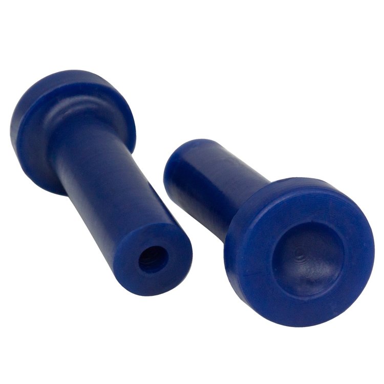 RP 306-B Door Lock Knob, 1-1/2 in. High, Made Of Blue Rubber, Each