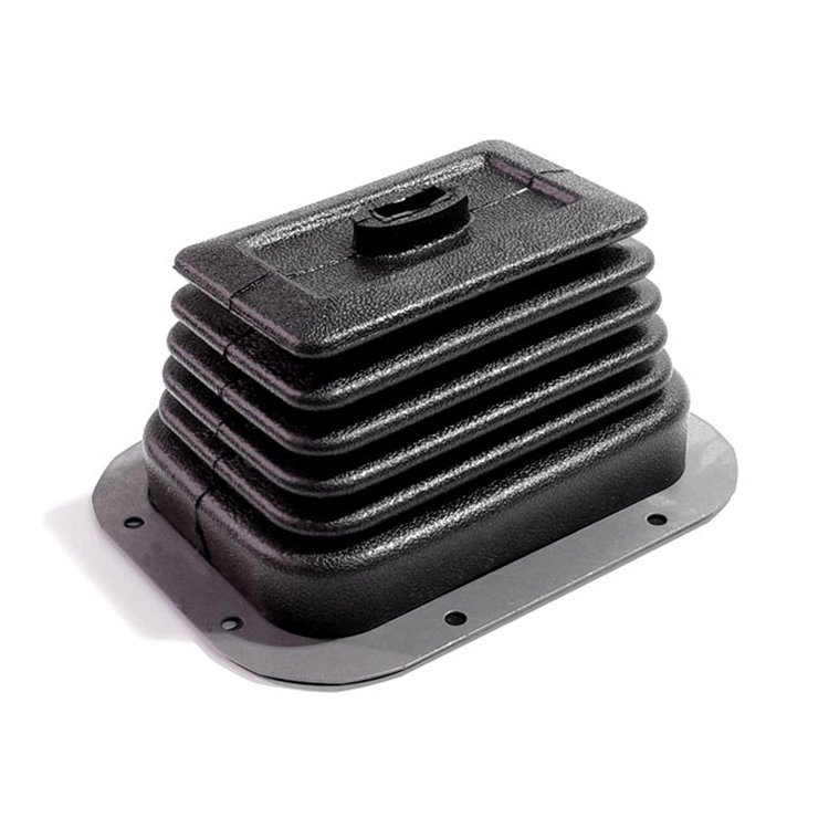Shift Boot for Pistol Grip Shifter. 7-1/4 In. X 5-1/4 In. at base. Each. SHIFT BOOT 70-72 MOPAR B BODY 70-74 MOPAR E BODY EACH
