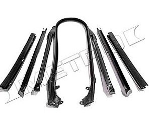 Convertible Top Rail Kit 1966-67 Buick Skylark/Chevy Malibu/Oldsmobile Cutlass, 442/Pontiac LeMans, Tempest