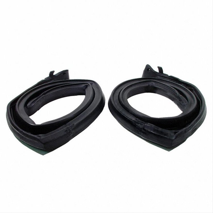 Roof Rail Seal for 2-Door Fastback with Swing-out Rear Quarter Windows. Replaces OEM part # s 296587