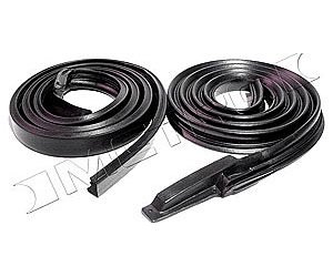 Molded Roof Rail Seals 1963-64 Buick LeSabre, Wildcat/Chevy Impala/ Oldsmobile Starfire/Pontiac Bonneville, Catalina