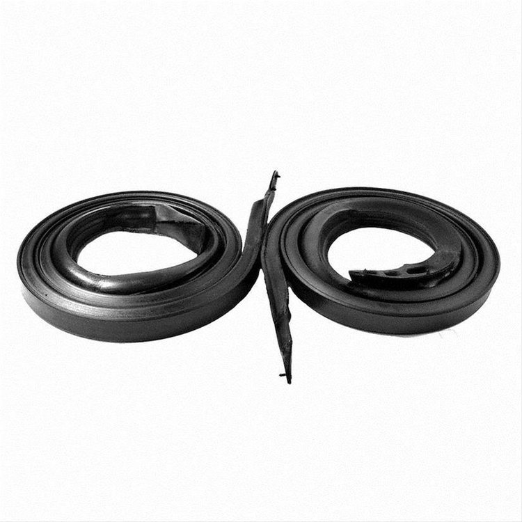 Roof rail seals for 4-Door Hardtop. Pair. ROOF RAIL SEAL 71-74 GM B BODY 4 DOOR HARDTOP PAIR